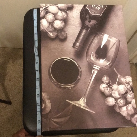 Wine and Grapes Decorative Canvas Art - Picture 2 of 5